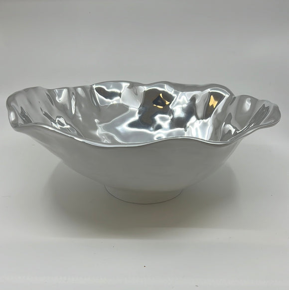 THANNI Maia Medium Large Bowl (White) 8128