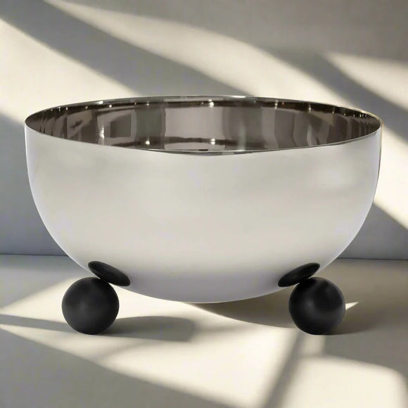Temari Black Footed Serving Bowl 50921