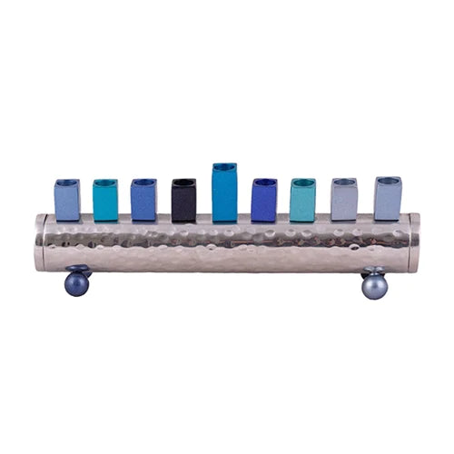 Menorah - Blue HNA-2