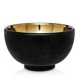 Nero D'Oro Salad Bowl & Servers
