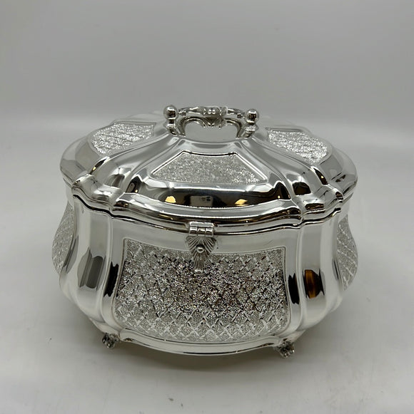 Sterling Silver Esrog Box Shr 284