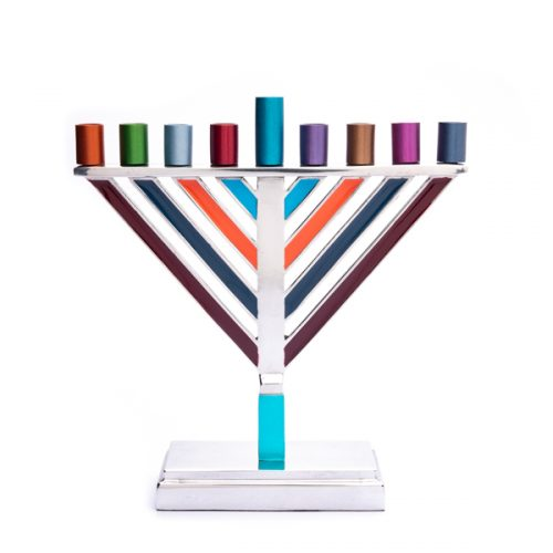 Multicoloured Menorah HAJ-1