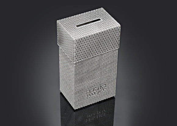 Metalace Tzedakah Box - Modern Lace