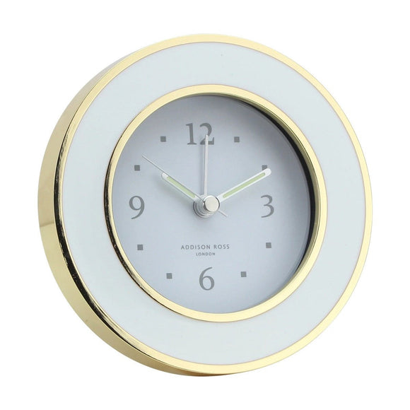 White & Gold Alarm Clock FR 5608